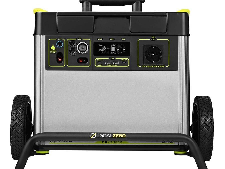 Notre Avis Sur La Batterie Portable Goal Zero Yeti 3000x